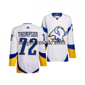 Herren Buffalo Sabres Eishockey Trikot TAGE THOMPSON 72 Adidas 2022-2023 Reverse Retro Weiß Authentic